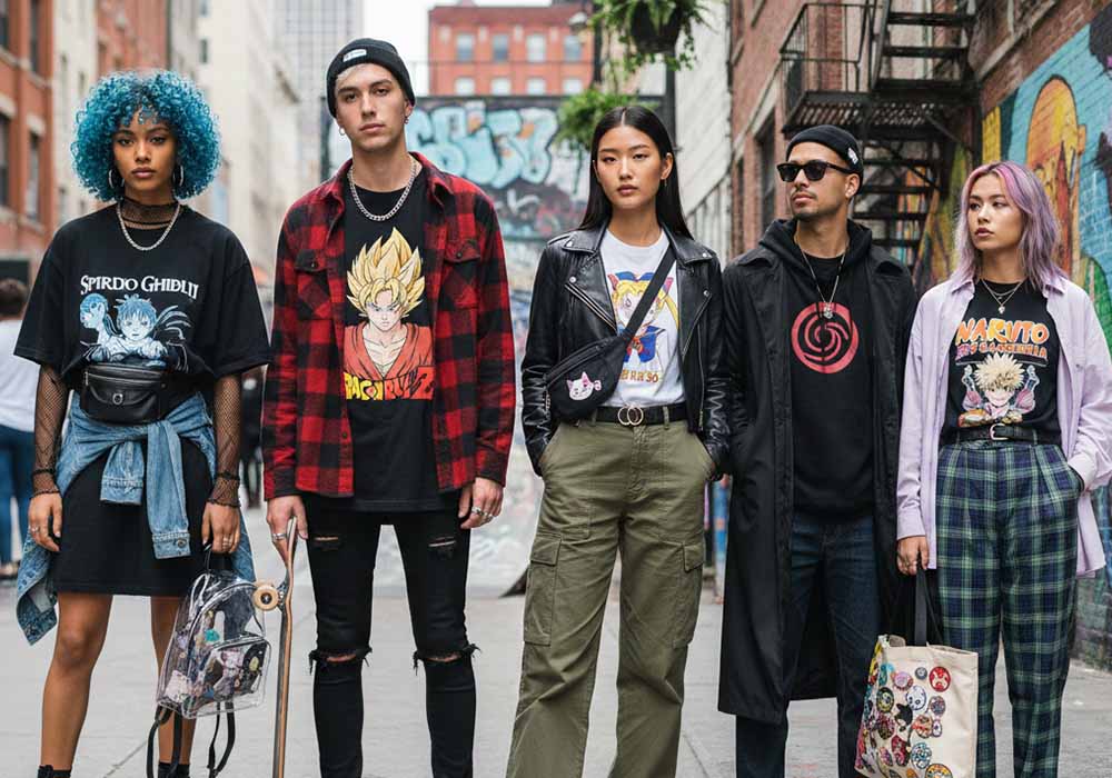 Wear An Anime T-Shirt For Everyday Street Style