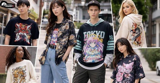 Anime streetwear by Iced Tea Aesthetics - Comfort Meets Creativity in Every Stitch