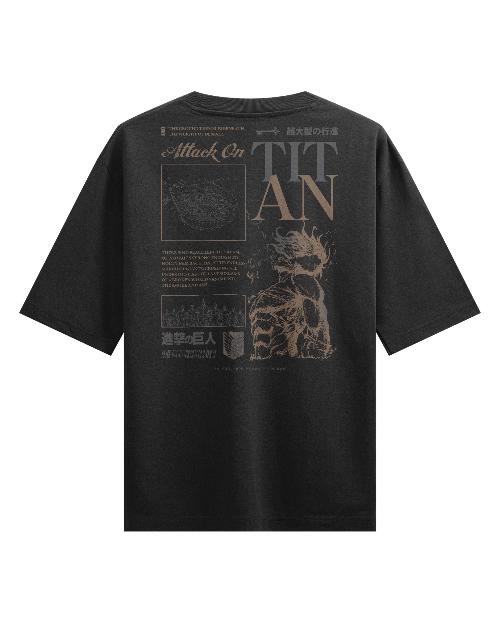 2000 Years - Oversized Heavy Tee