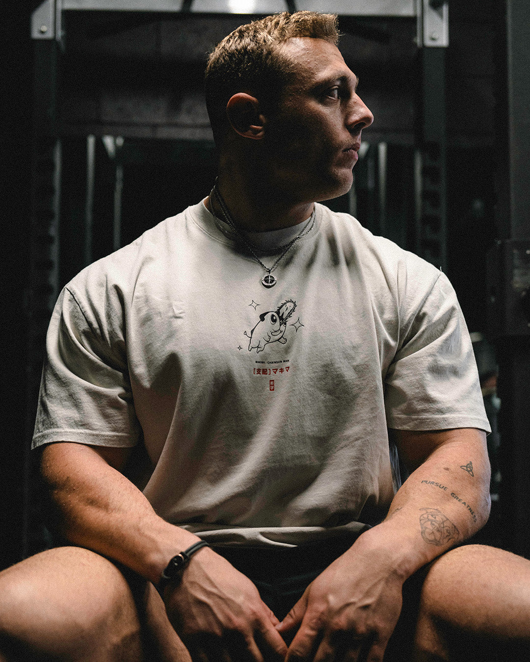 Makima (DRINKS) - Oversized Heavy Tee