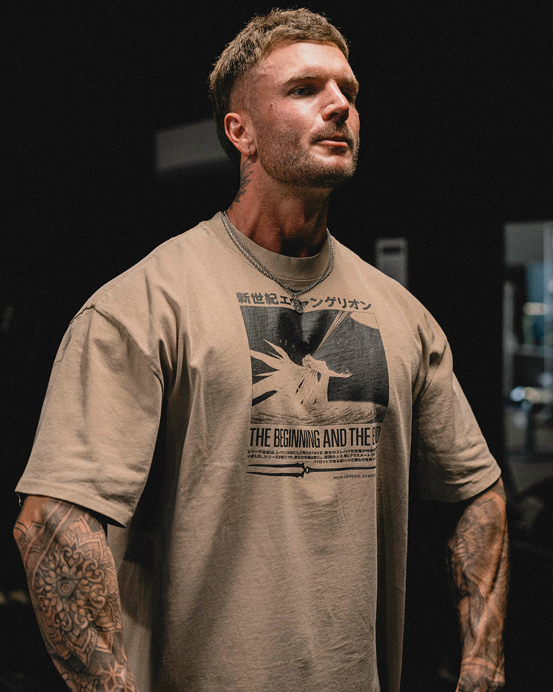 Evangelion (Beginning & End) - Oversized Heavy Tee