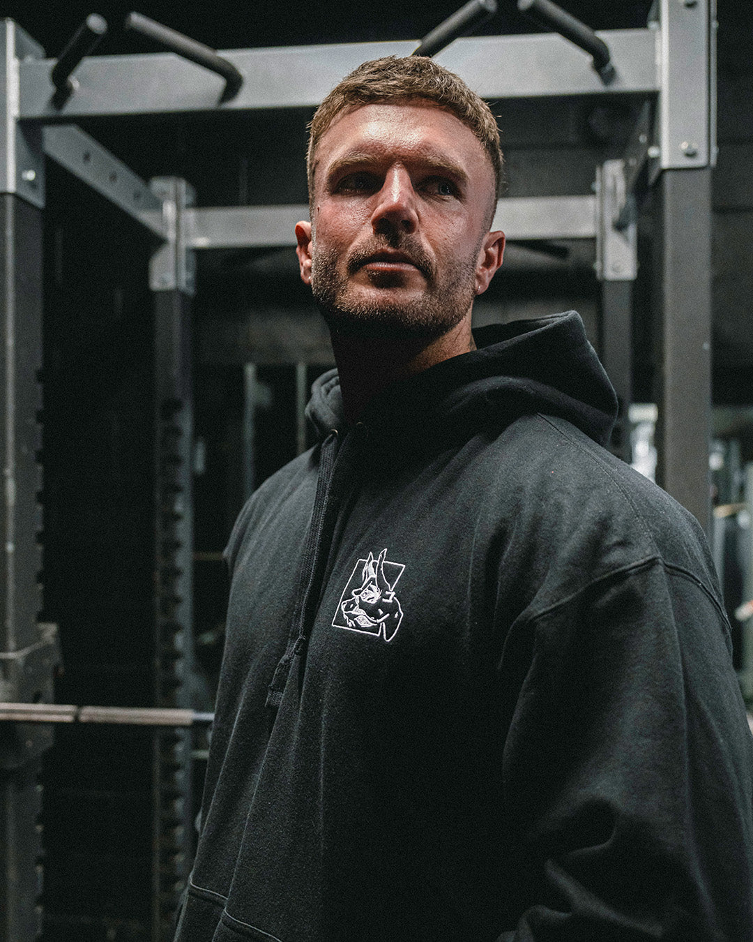 FOX DEVIL - Embroidery Hoodie