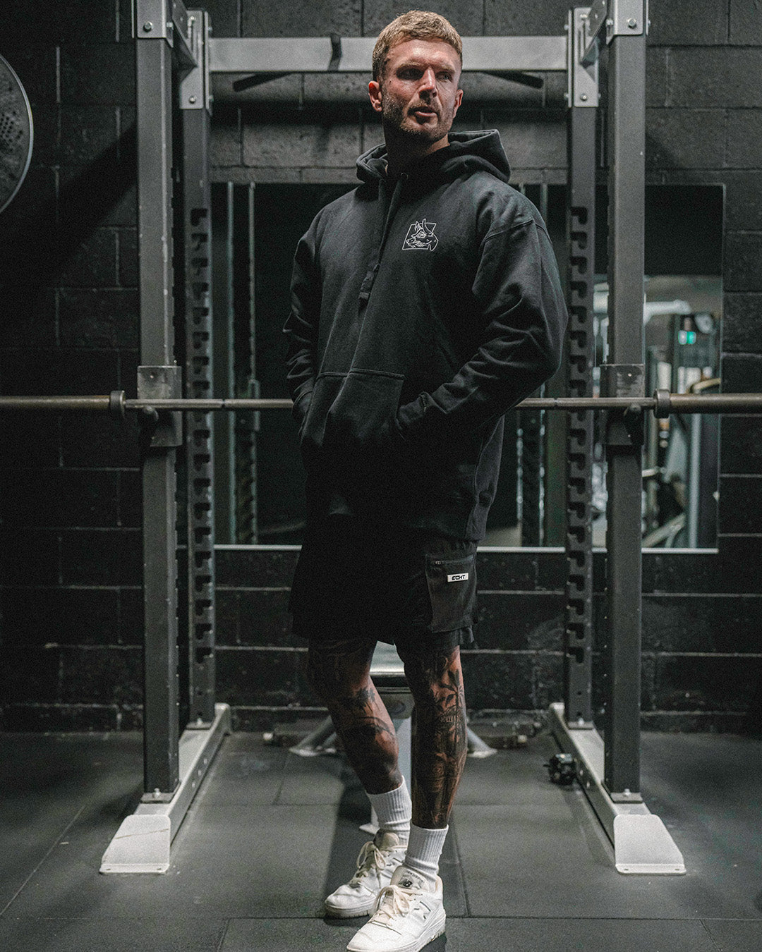 FOX DEVIL - Embroidery Hoodie