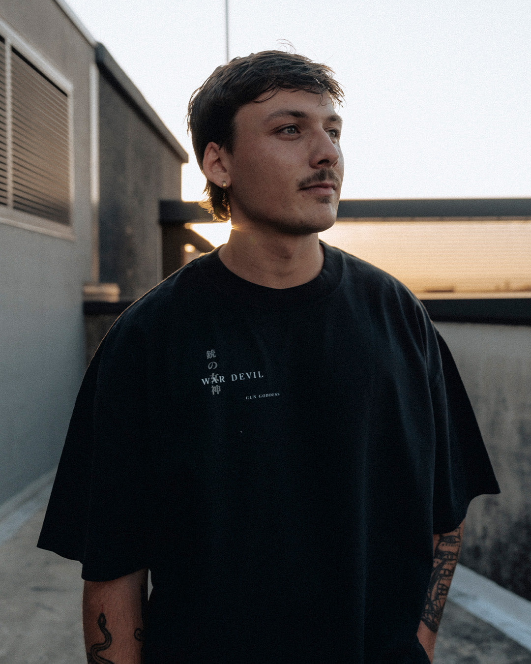 War Devil (GODDESS) - Oversized Heavy Tee