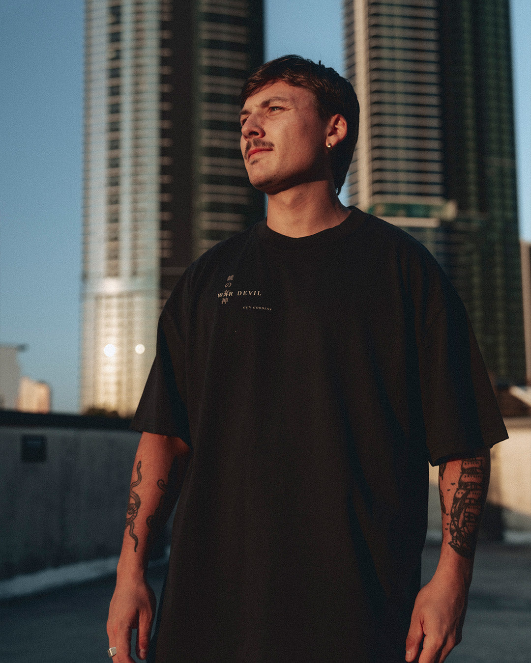 War Devil (GODDESS) - Oversized Heavy Tee