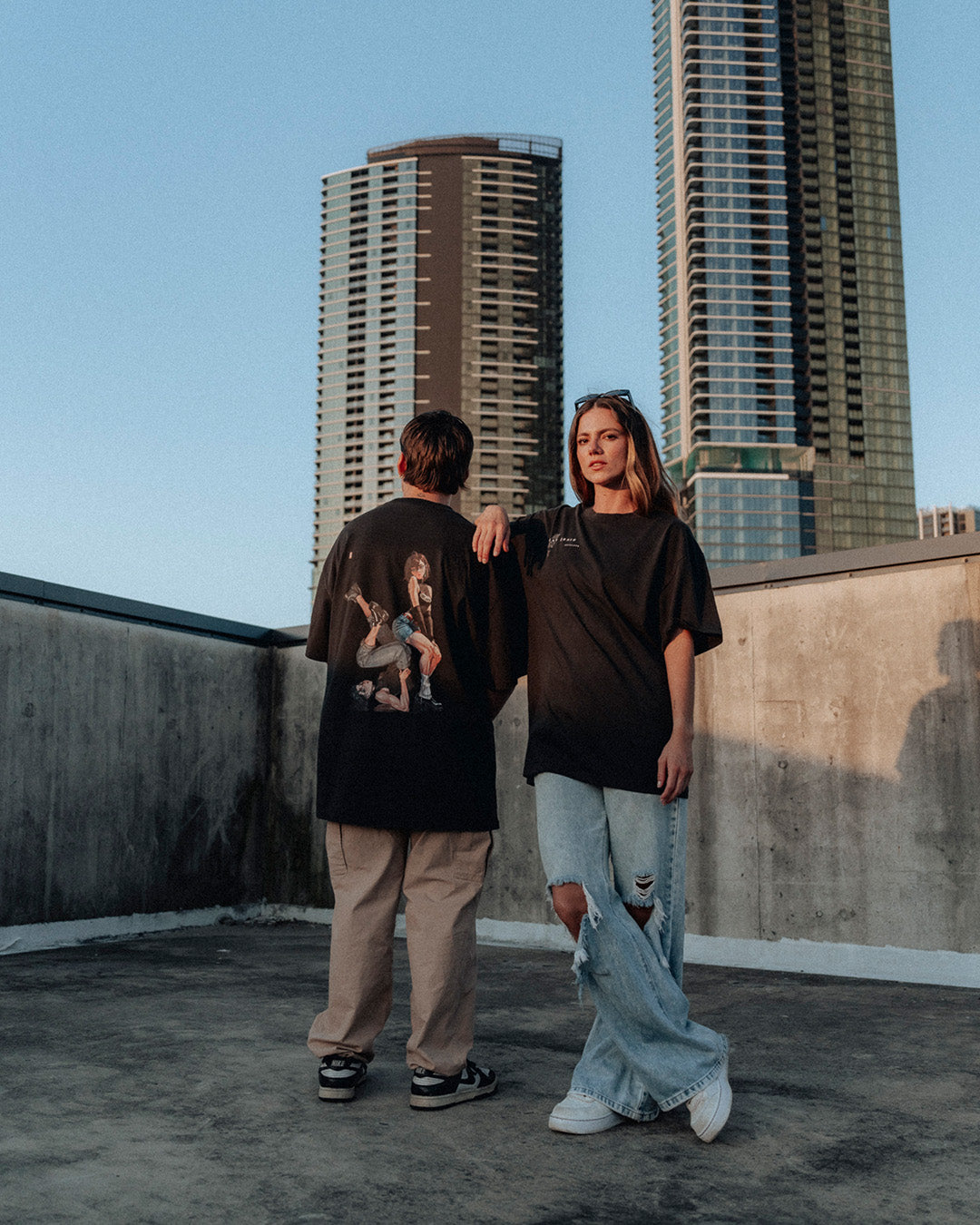 Clan Zenin (OUTCASTS) - Oversized Heavy Tee