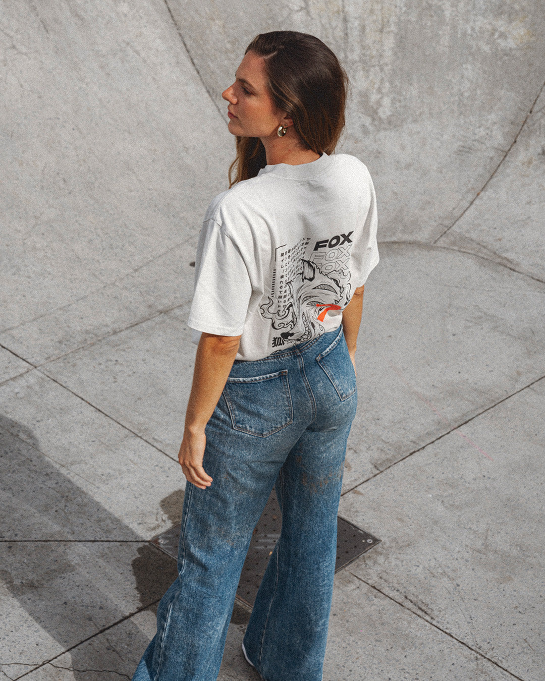 FOX DEVIL - Oversized Heavy Tee