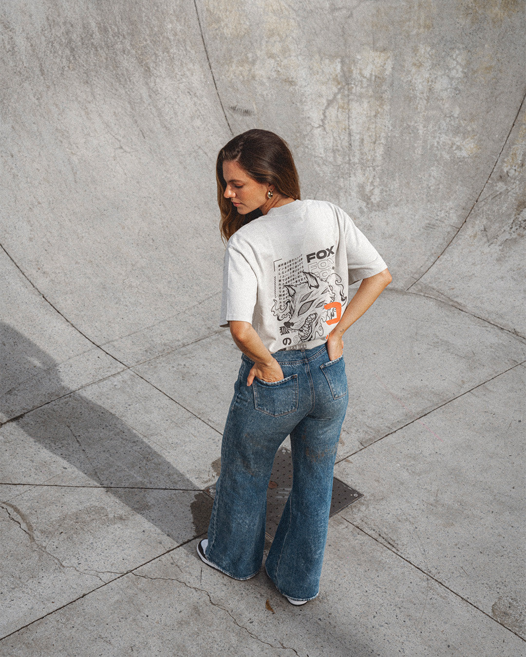 FOX DEVIL - Oversized Heavy Tee