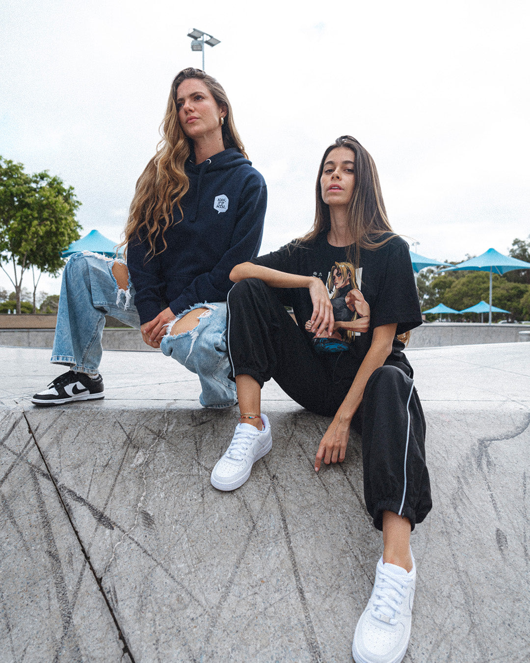 Nah I'd Win - Embroidery Hoodie