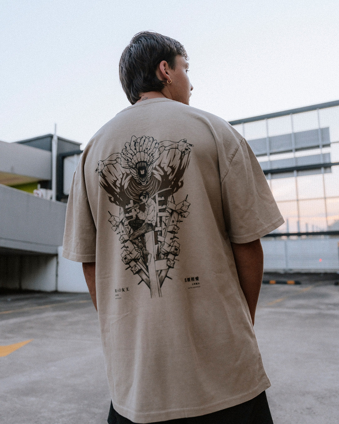 Yuta X Rika - Oversized Heavy Tee