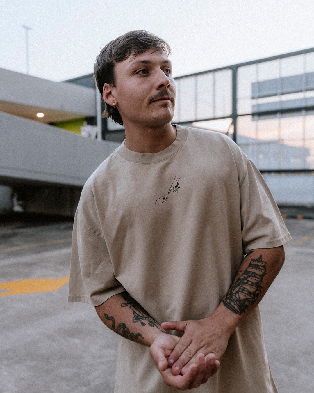 Yuta X Rika - Oversized Heavy Tee