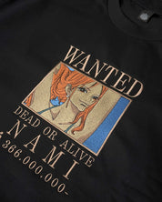 [PREMIUM] Nami WANTED - Embroidery T-Shirt