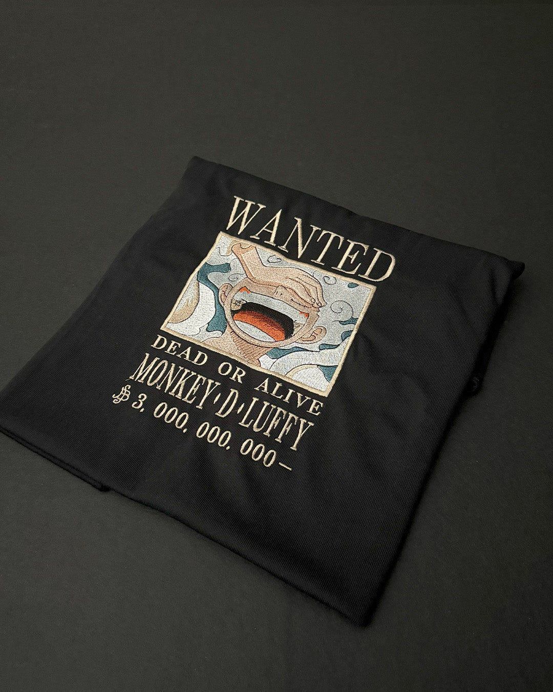[PREMIUM] Luffy WANTED - Embroidery T-Shirt