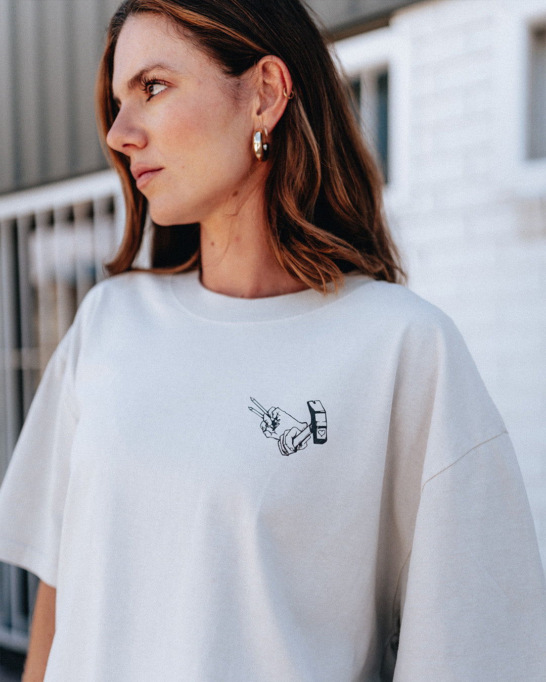 NOBARA - Oversized Heavy Tee