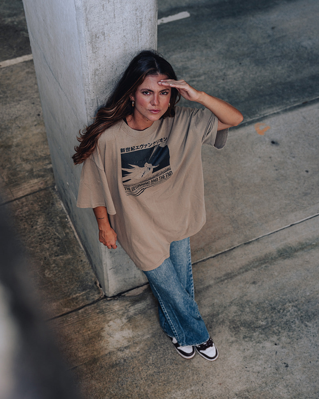 Evangelion (Beginning & End) - Oversized Heavy Tee