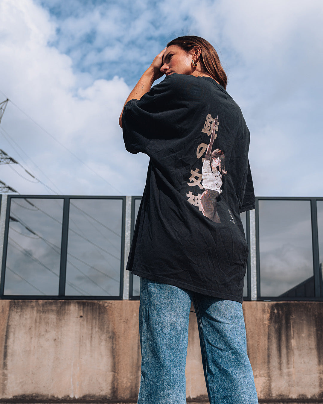 War Devil (GODDESS) - Oversized Heavy Tee