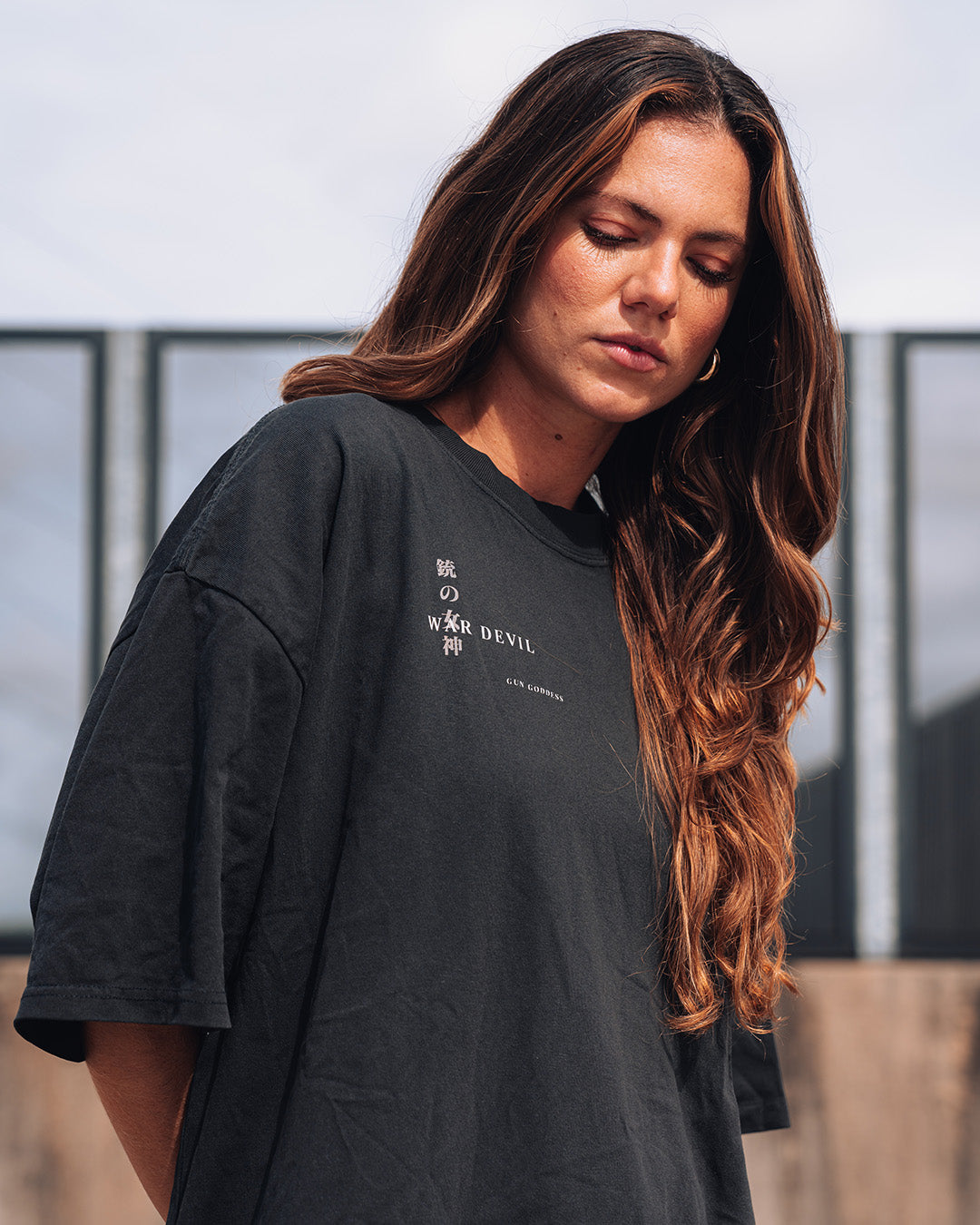 War Devil (GODDESS) - Oversized Heavy Tee