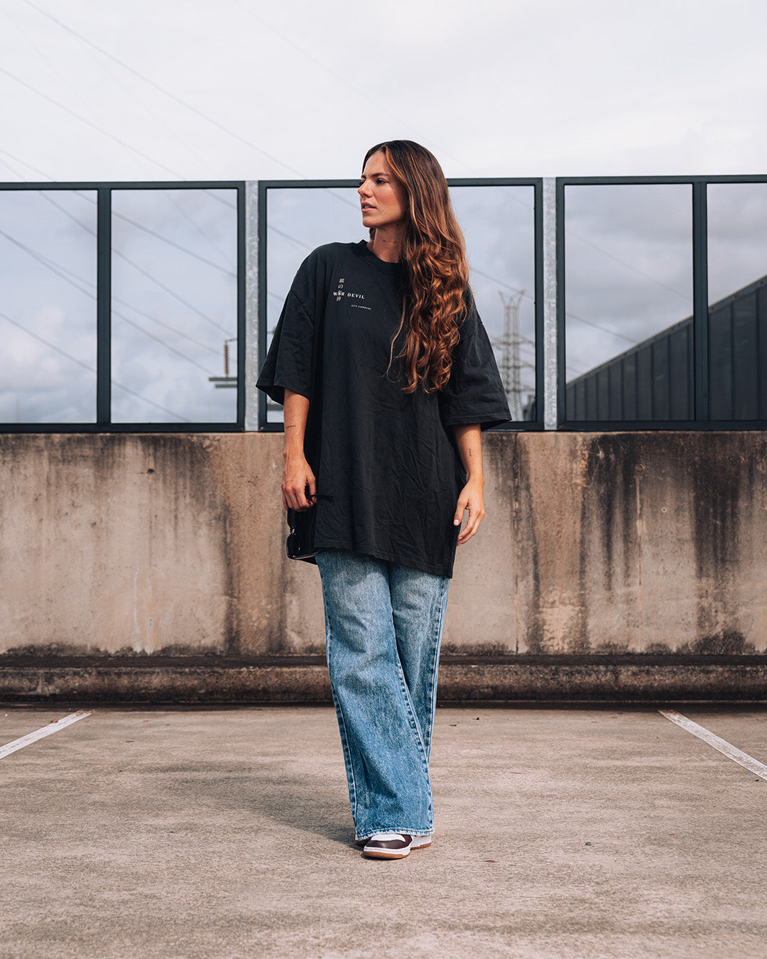 War Devil (GODDESS) - Oversized Heavy Tee