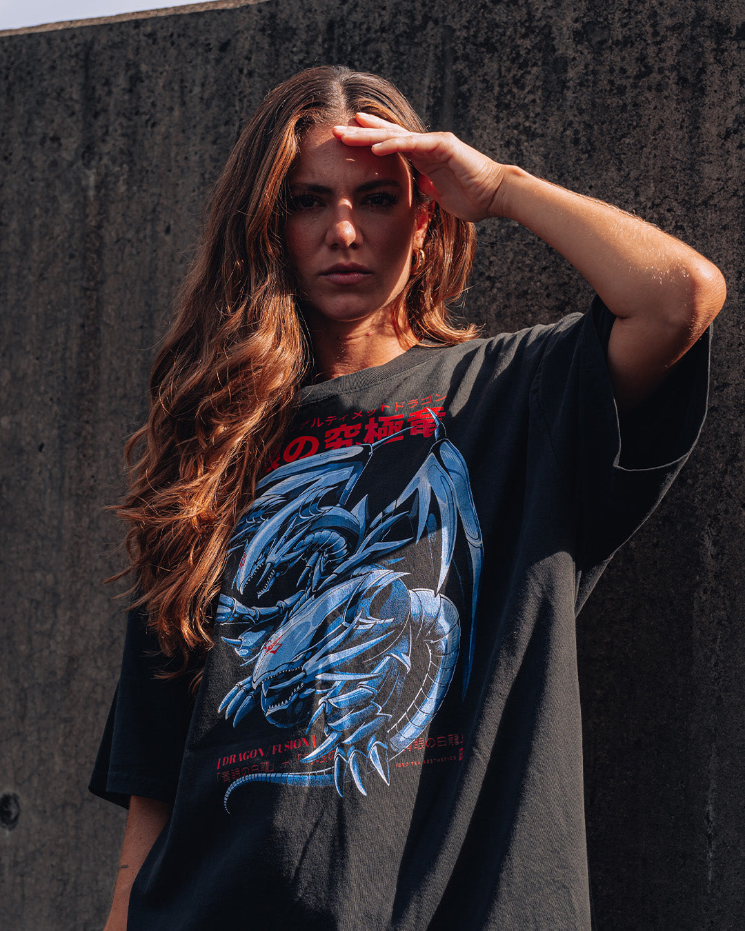 BLUE EYES ULTIMATE - Oversized Heavy Tee