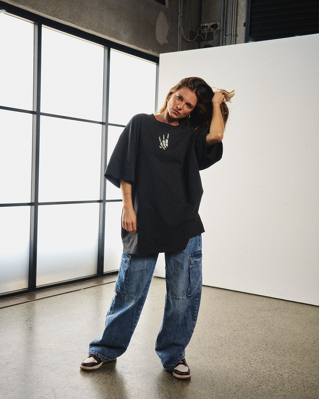 Power (BLOOD DEVIL) - Oversized Heavy Tee