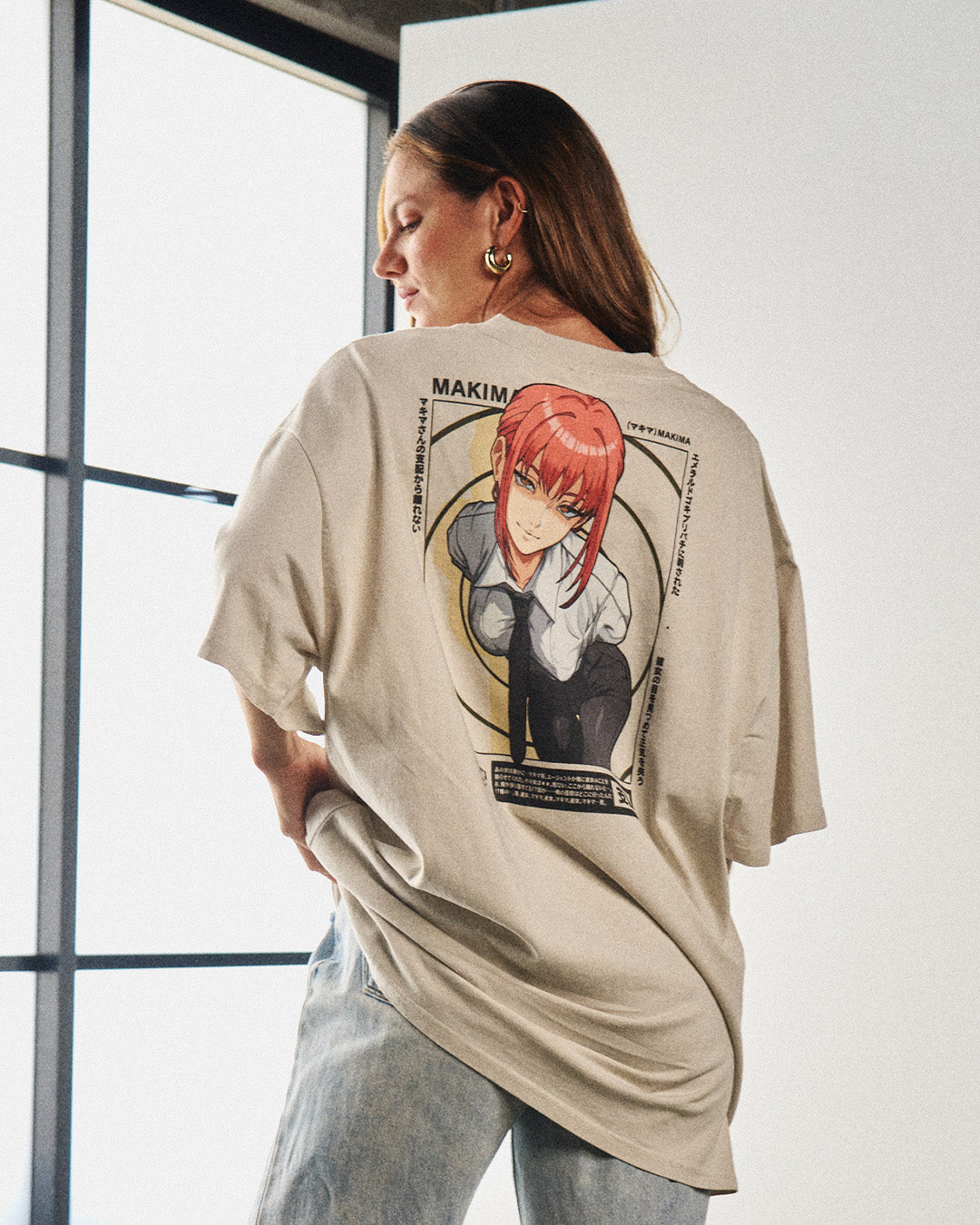 Makima (EYES) - Oversized Heavy Tee