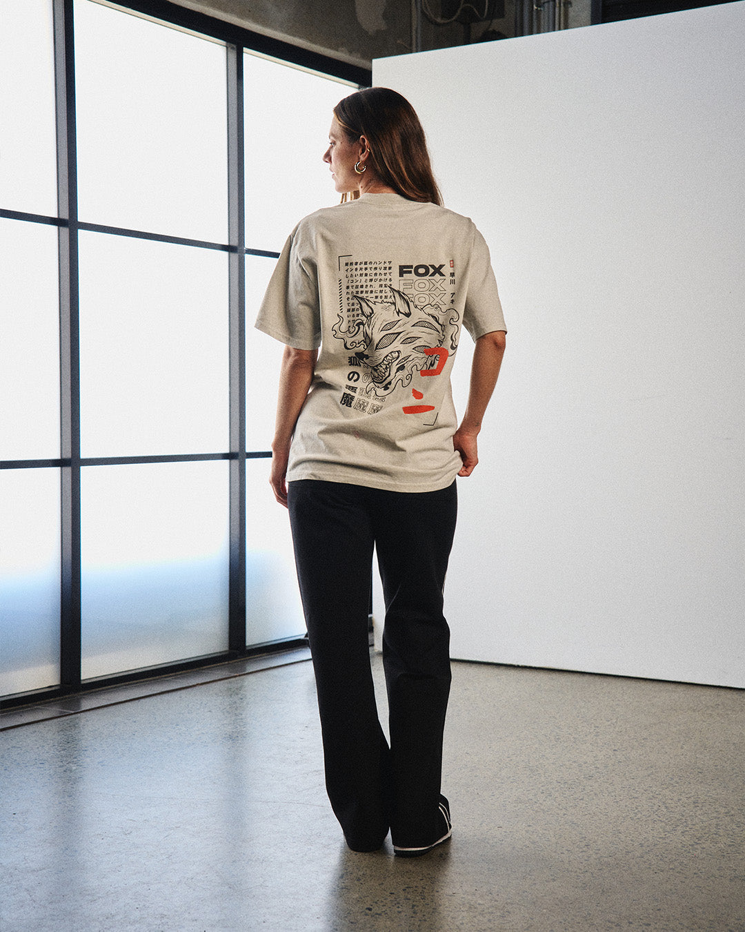 FOX DEVIL - Oversized Heavy Tee