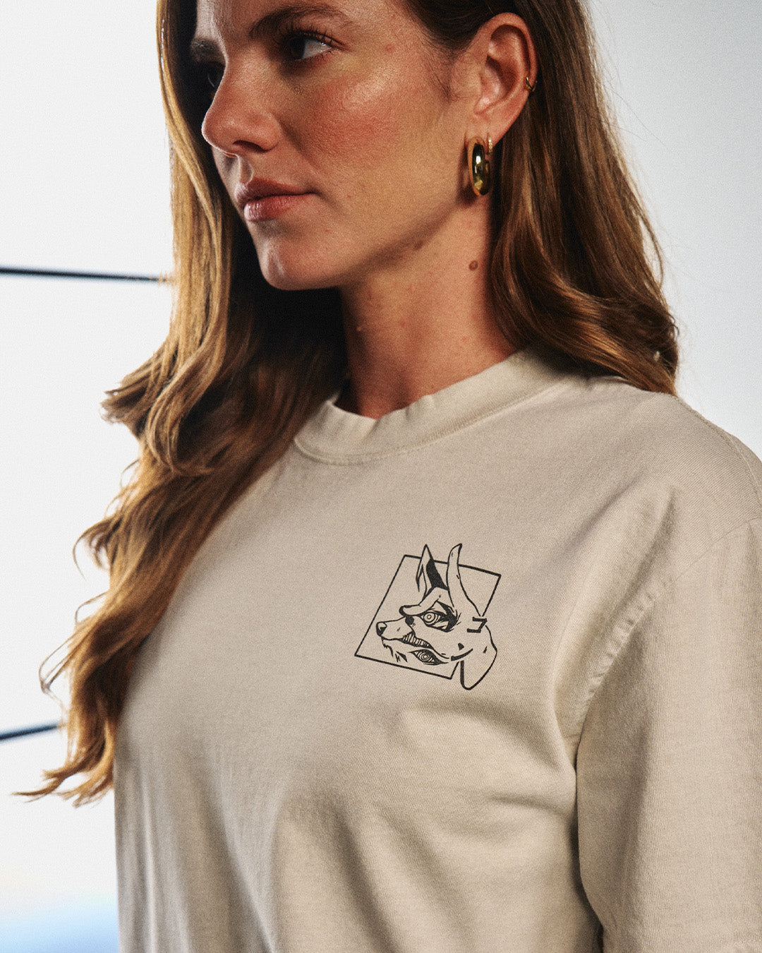 FOX DEVIL - Oversized Heavy Tee