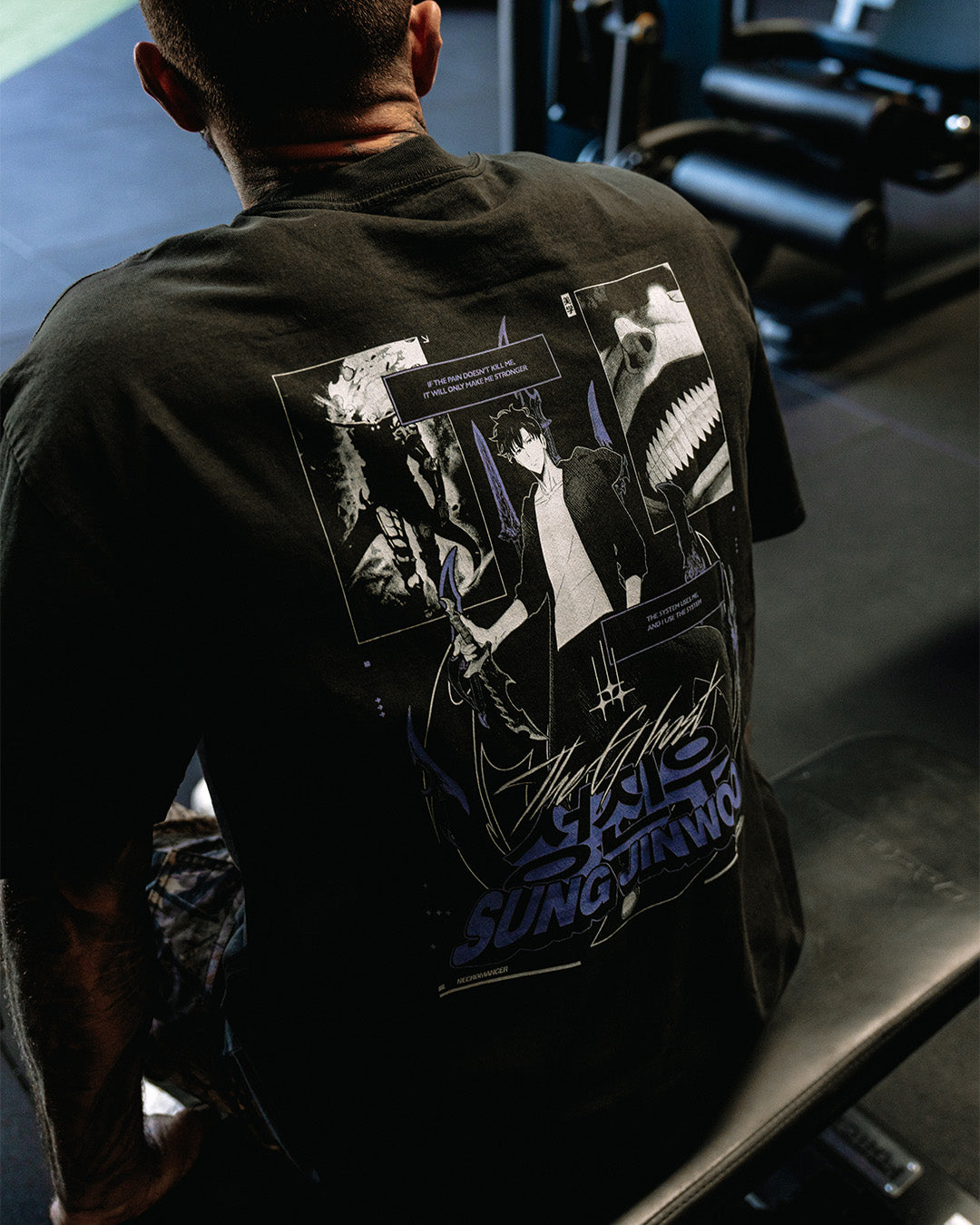 Shadow Monarch - Oversized Heavy Tee