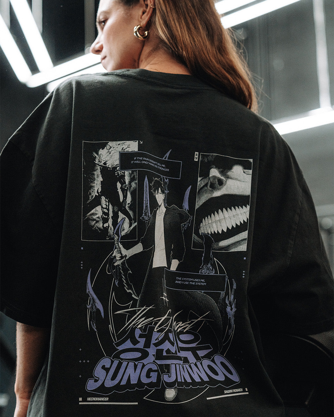 Shadow Monarch - Oversized Heavy Tee