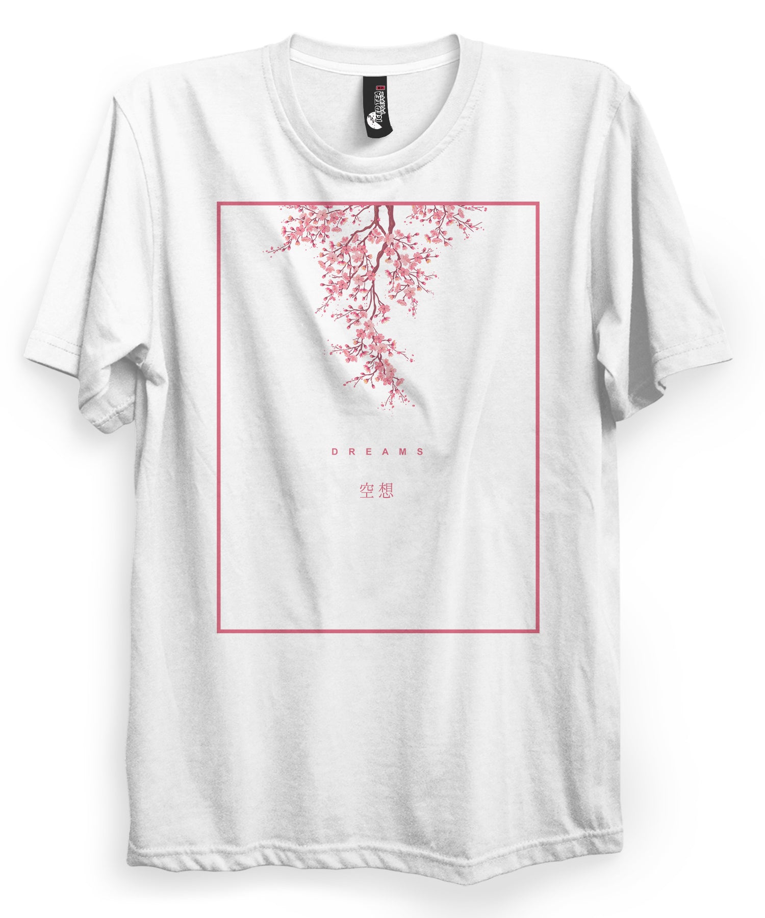 DREAMS (空想) - T-Shirt-Black-S-Iced Tea Aesthetics