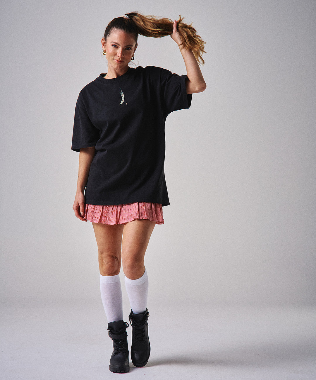 RADAHN (PROMISED CONSORT) - Oversized Heavy Tee-S-Iced Tea Aesthetics