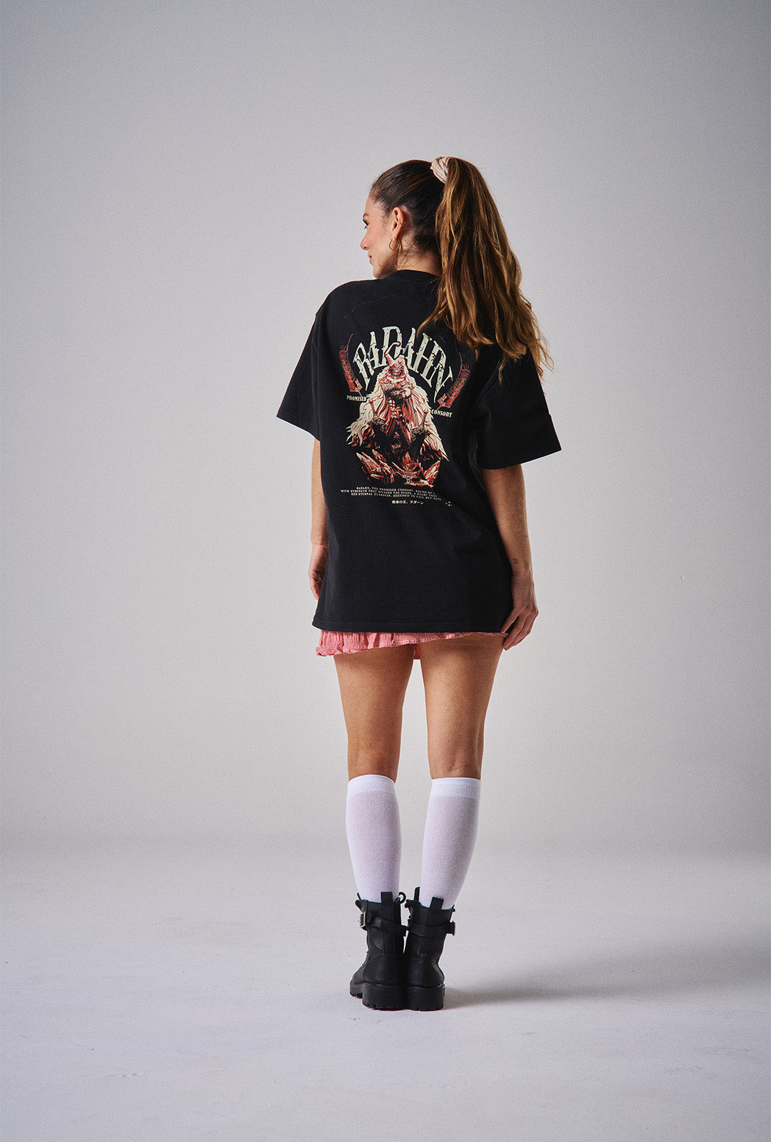 RADAHN (PROMISED CONSORT) - Oversized Heavy Tee-S-Iced Tea Aesthetics