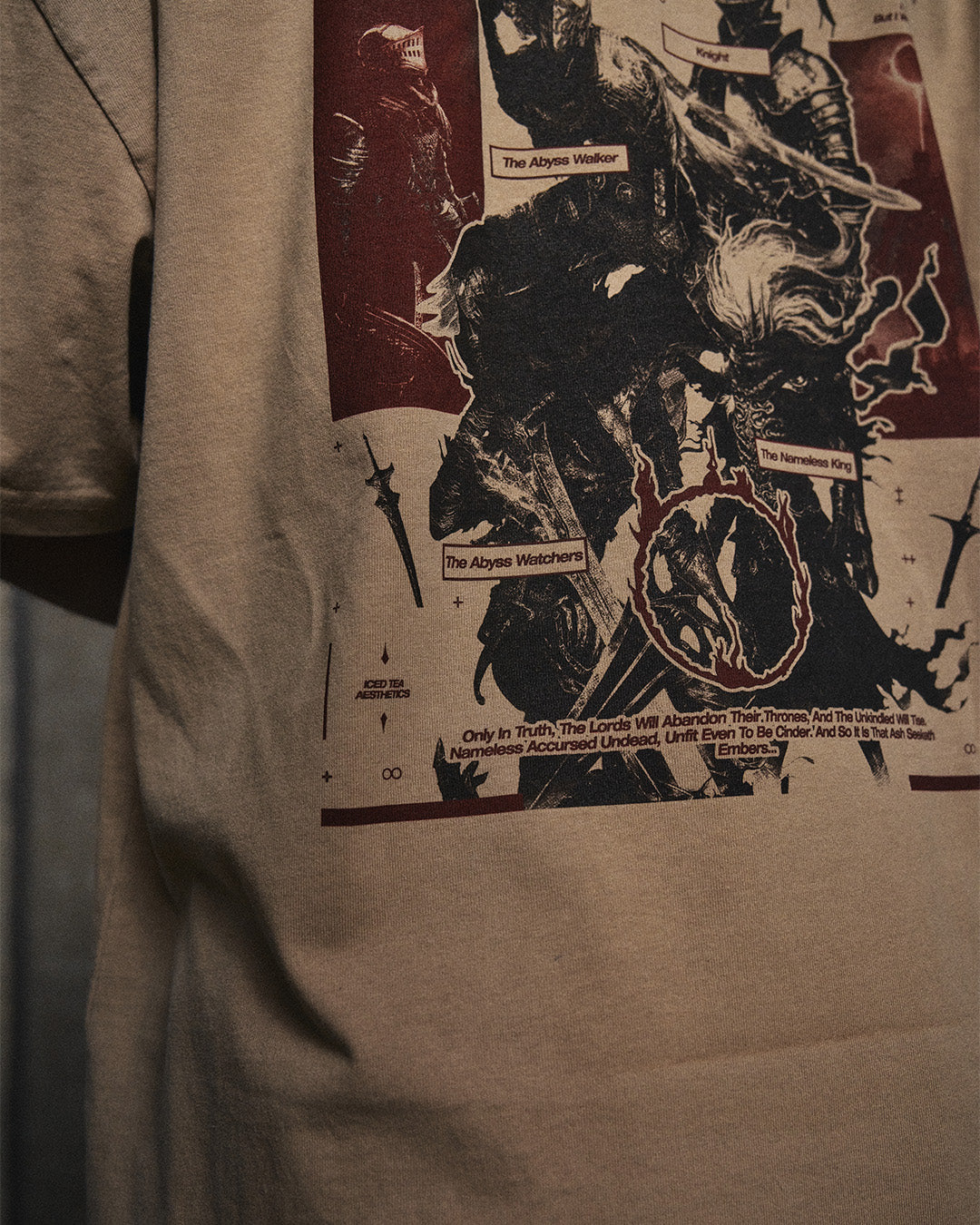 Dark Souls (EMBERS) - Oversized Heavy Tee