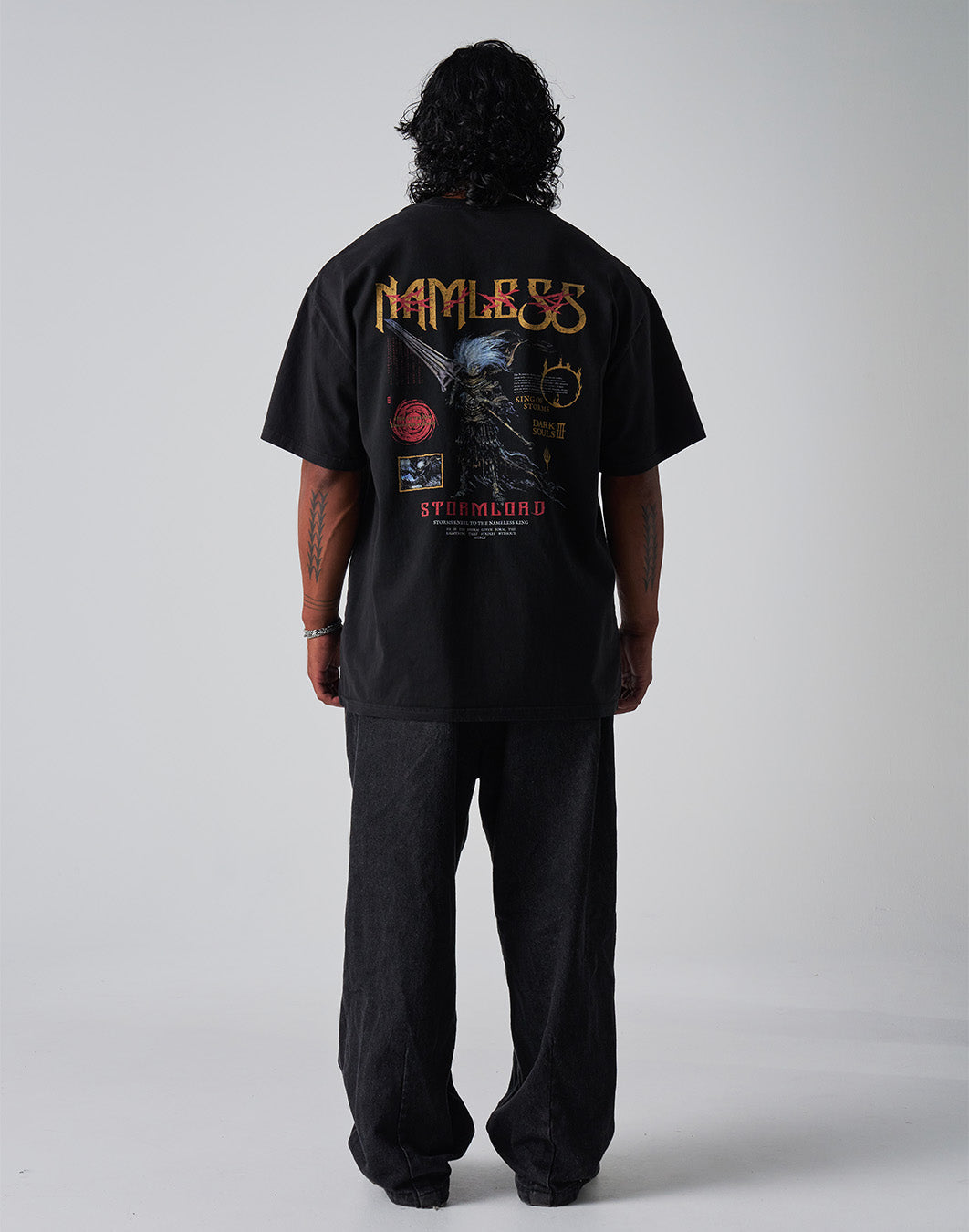 NAMELESS KING - Oversized Heavy Tee-S-Iced Tea Aesthetics