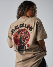 Sound Hashira - Oversized Heavy Tee-Faded Black-S-Iced Tea Aesthetics