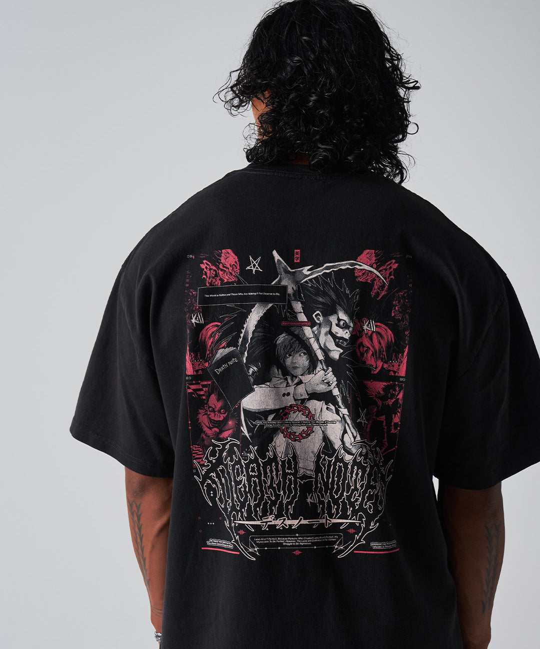 ROT - Oversized Heavy Tee-Faded Black-S-Iced Tea Aesthetics