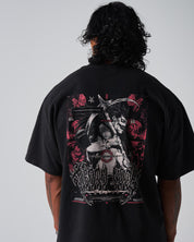 ROT - Oversized Heavy Tee-Faded Black-S-Iced Tea Aesthetics