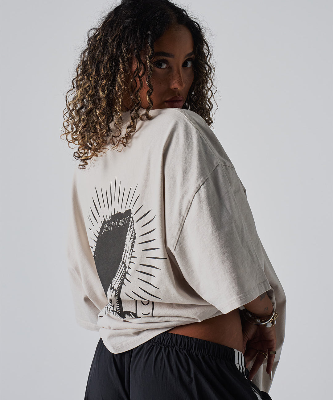 Murder Weapon - Oversized Heavy Tee-Faded Black-S-Iced Tea Aesthetics