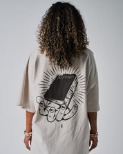 Murder Weapon - Oversized Heavy Tee-Faded Black-S-Iced Tea Aesthetics