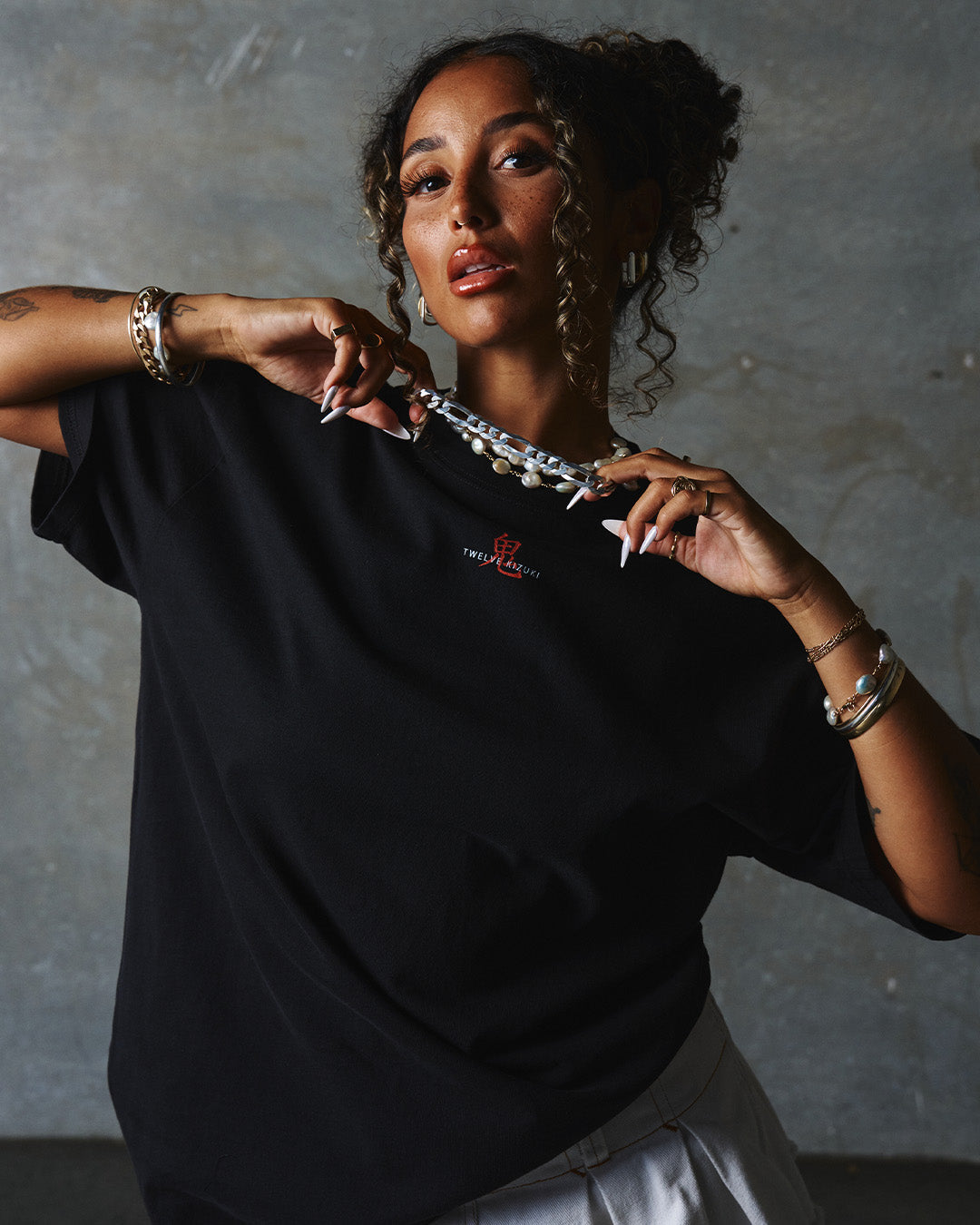 INFINITY CASTLE (UPPER MOON) - Oversized Heavy Tee