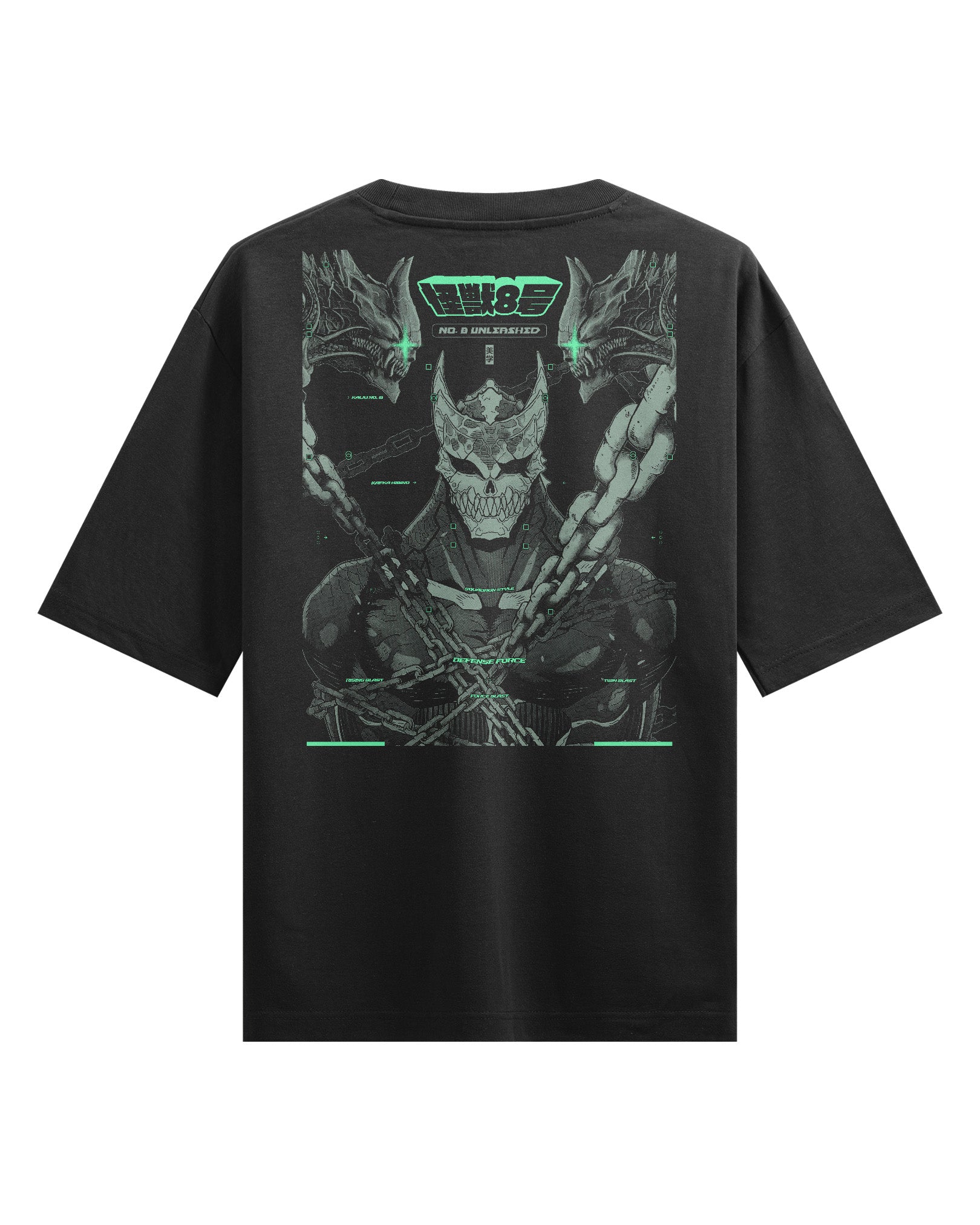 NO. 8 UNLEASHED (MK2) - Oversized Heavy Tee