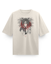 PATHS - Oversized Heavy Tee-Faded Khaki-S-Iced Tea Aesthetics