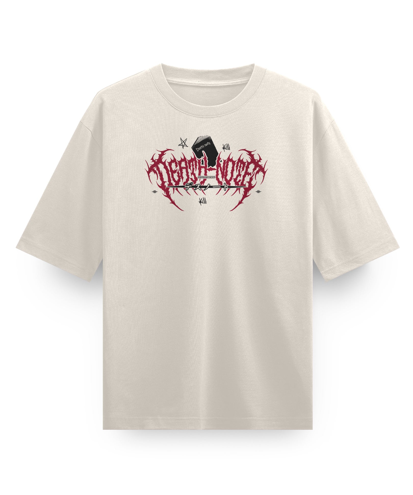 ROT - Oversized Heavy Tee-Faded Black-S-Iced Tea Aesthetics