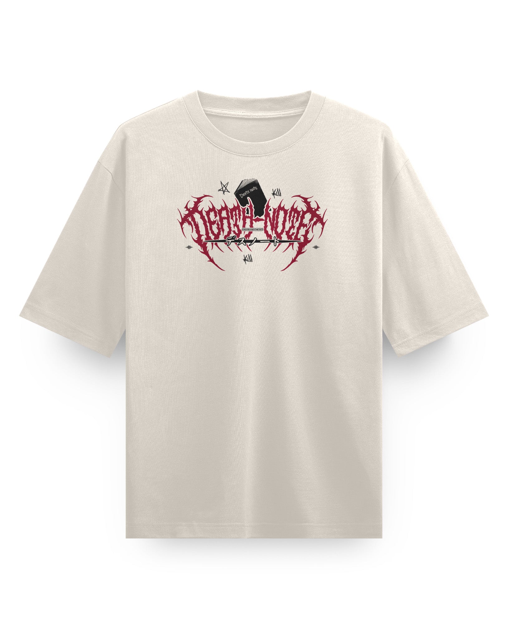 ROT - Oversized Heavy Tee-Faded Black-S-Iced Tea Aesthetics