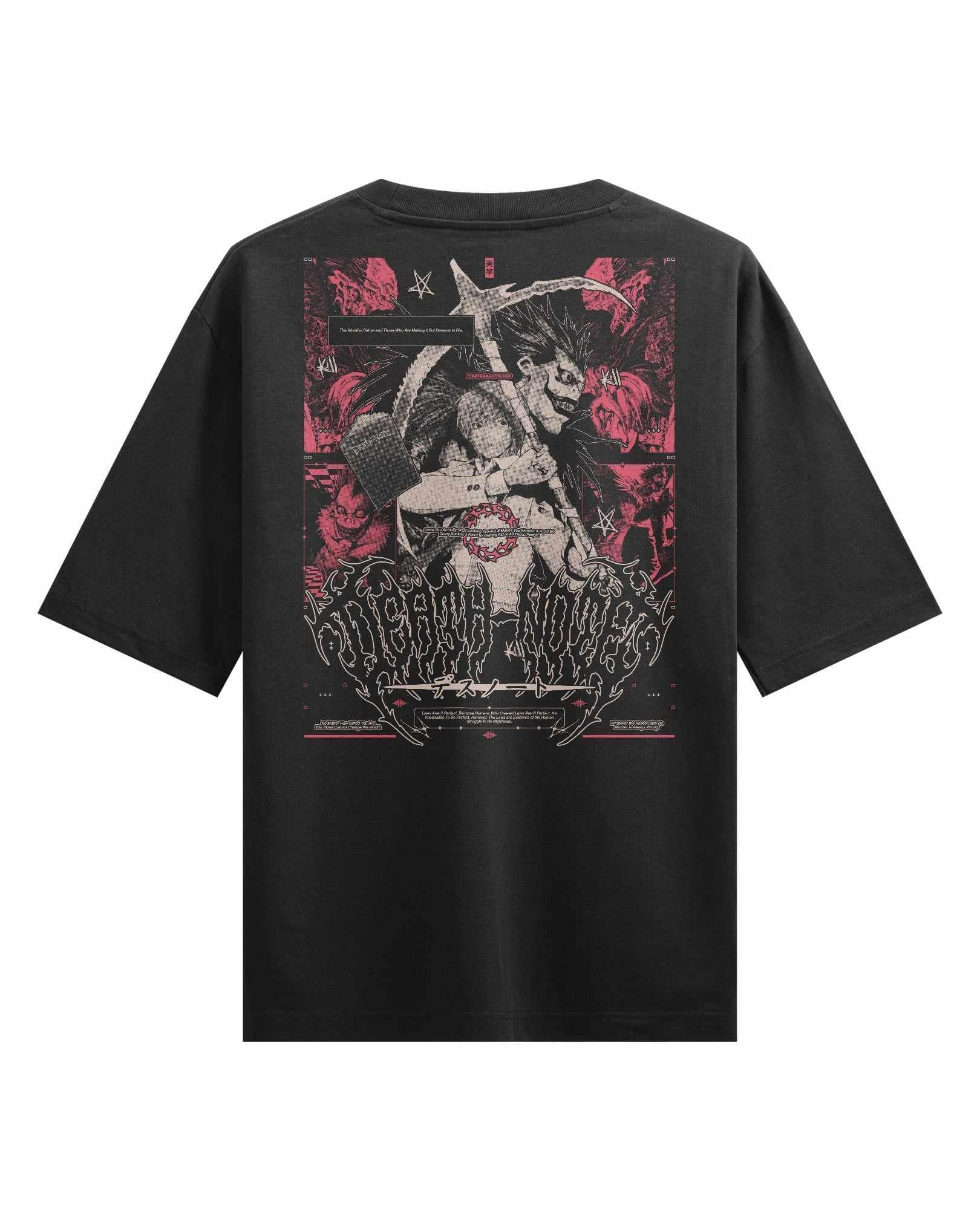 ROT - Oversized Heavy Tee-Faded Black-S-Iced Tea Aesthetics