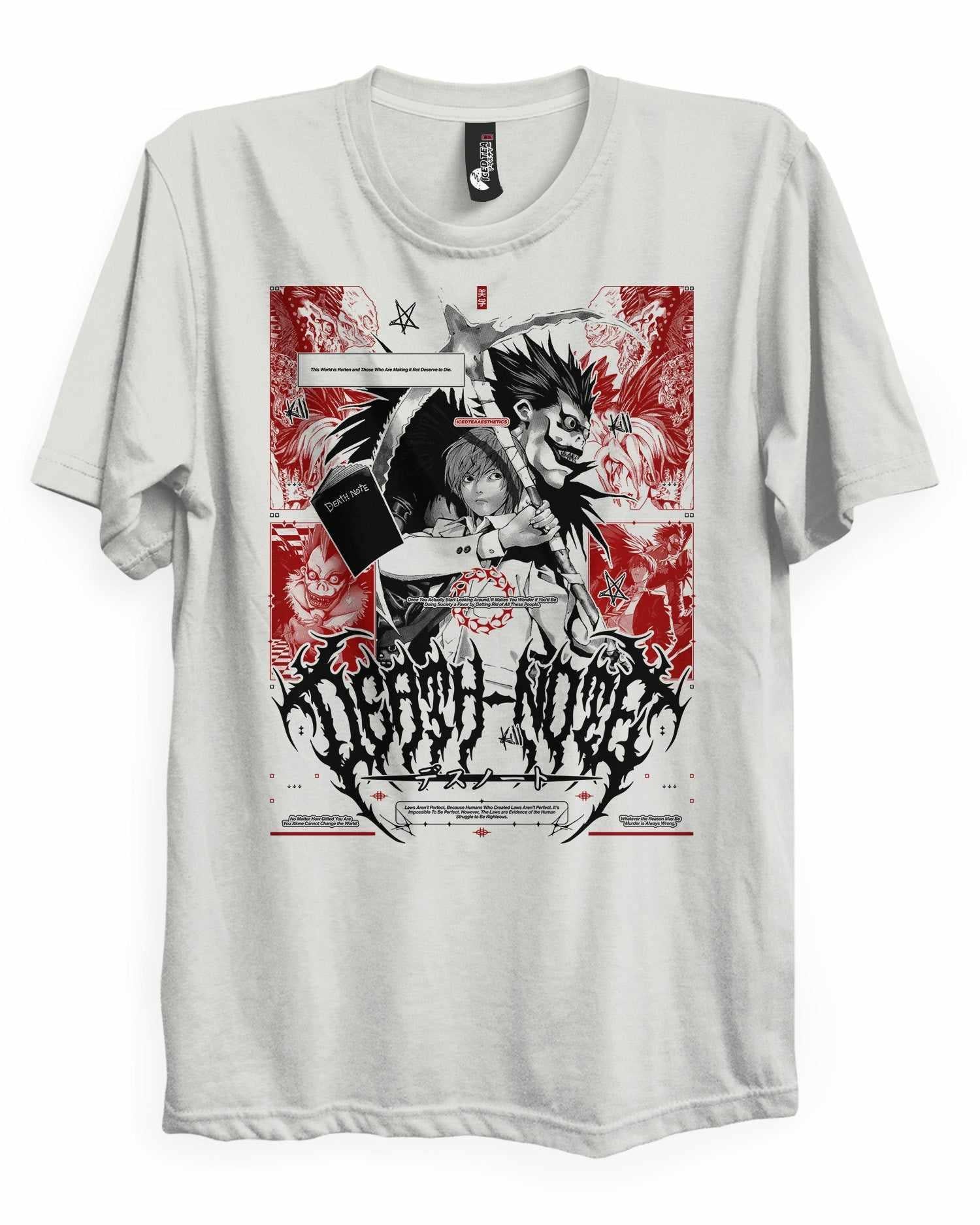 ROT - T-Shirt-Black-S-Iced Tea Aesthetics