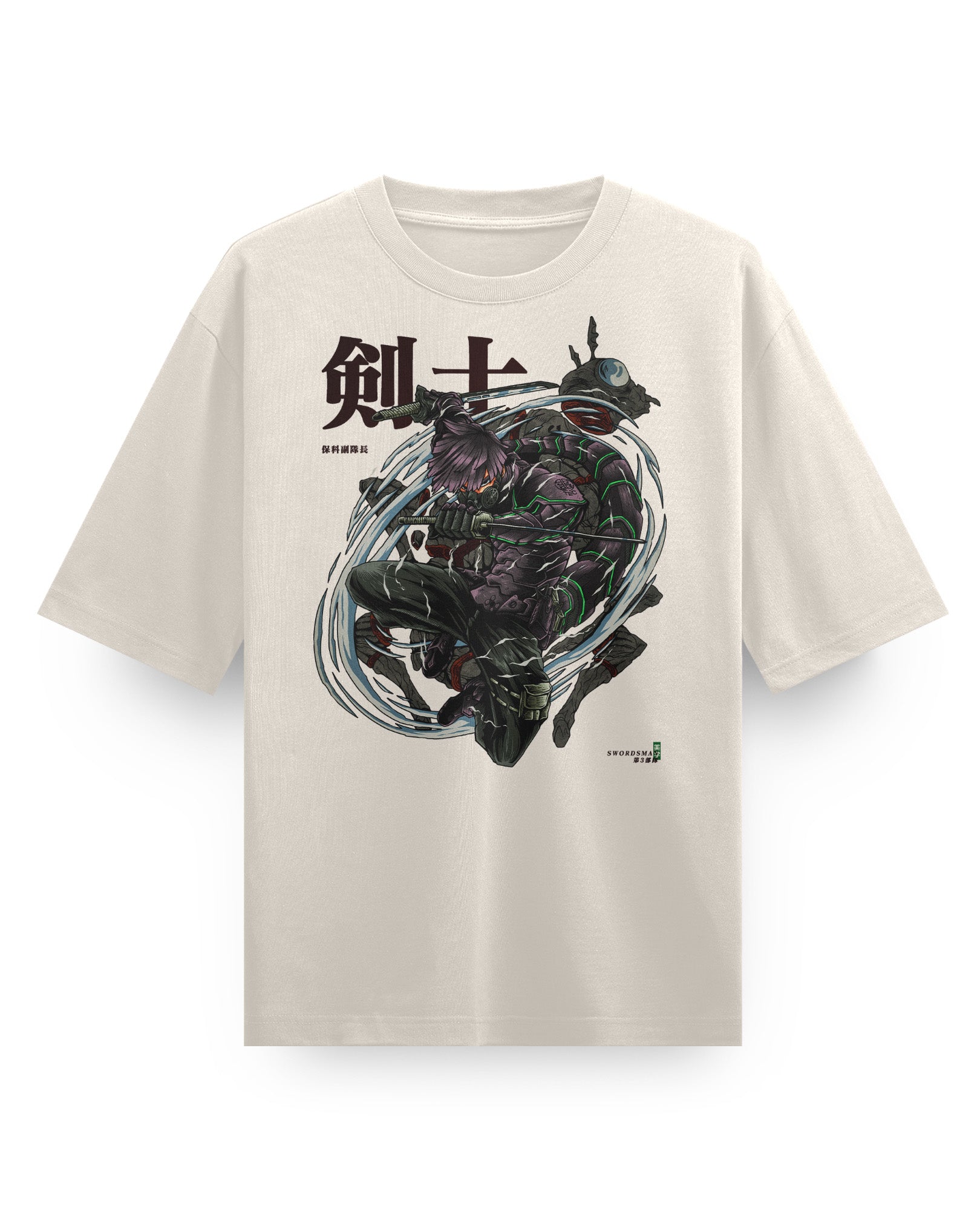 Soshiro (Swordsman) - Oversized Heavy Tee