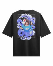 Water Breathing - Oversized Heavy tee-Faded Black-S-Iced Tea Aesthetics