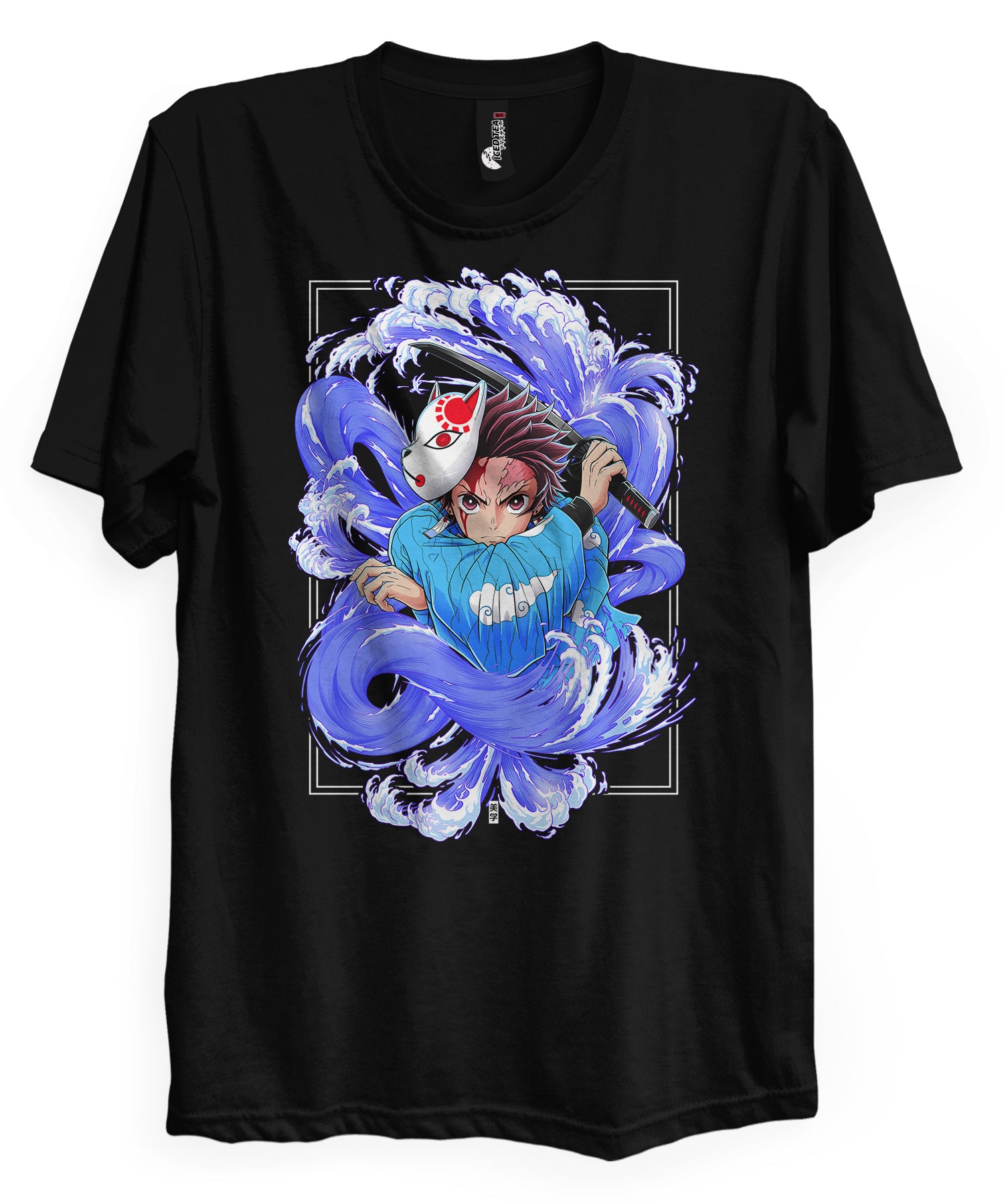 Water Breathing - T-Shirt-Black-S-Iced Tea Aesthetics