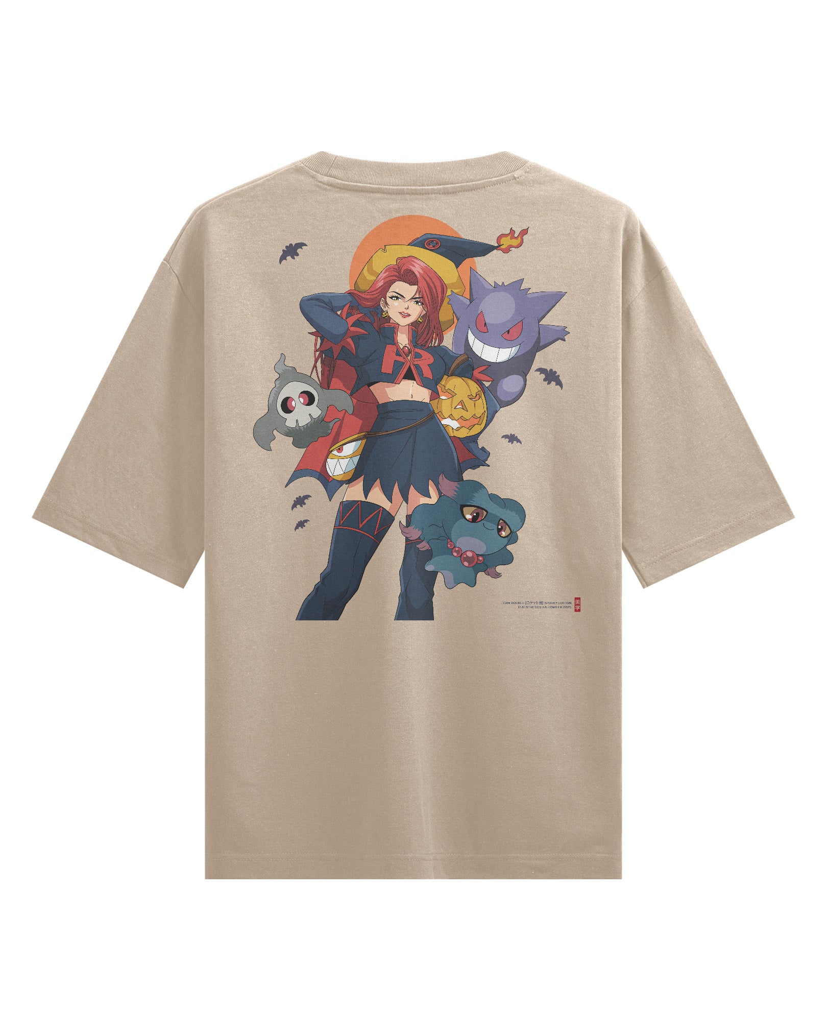 [LIMITED] Team Rocket (Spooky) - Oversized Heavy Tee